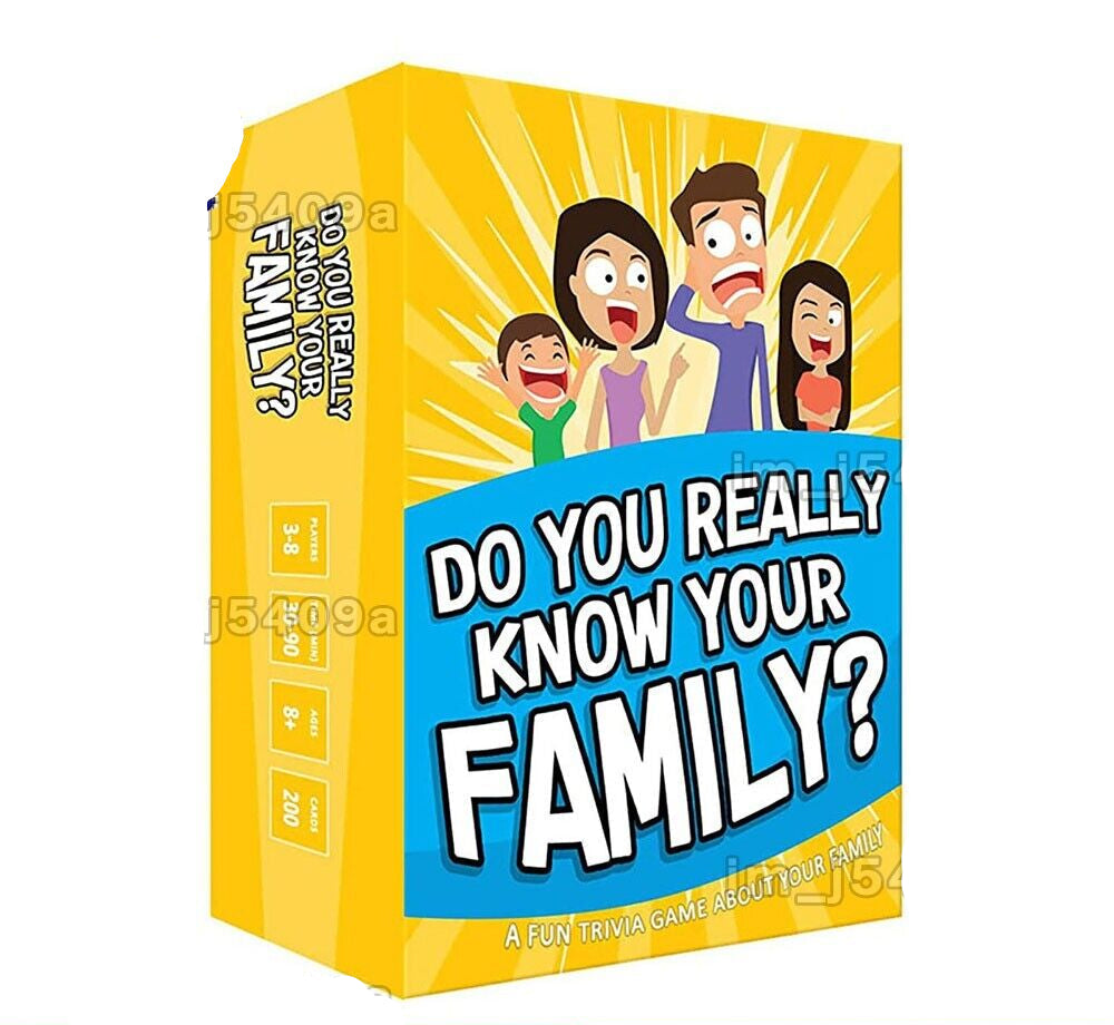 Fun Family Game Conversation Starters Challenge