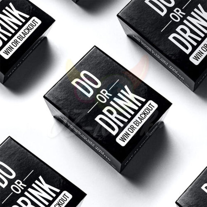 Do or Drink Drinking Card Game for Dirty & Fun Party Dare or Shots Cards Adults