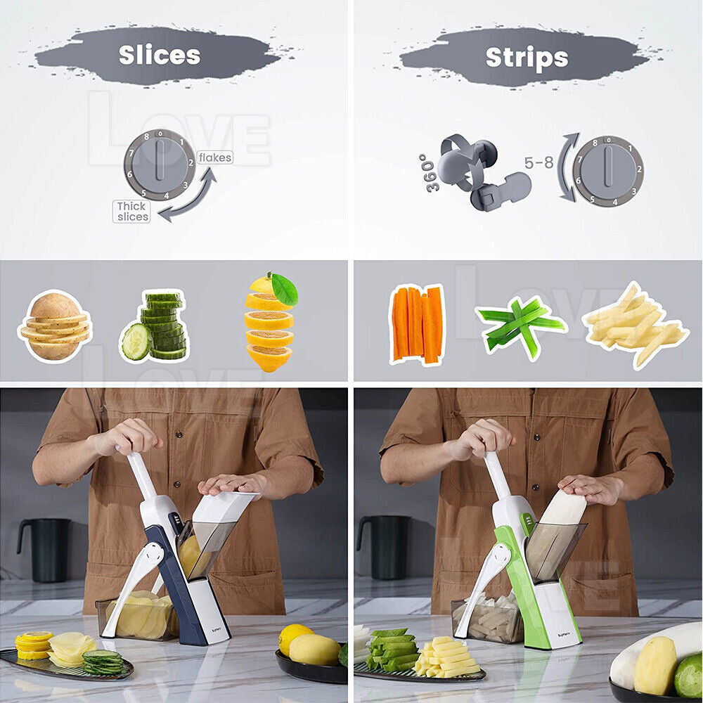4 in 1 Vegetable Slicer Multifunctional Kitchen Chopping Artifact Food Chopper