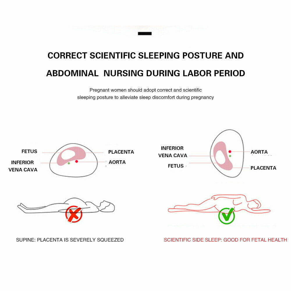 J/U-Shape Maternity Pregnancy Versatile Maternity Pillow Pillow Nursing Sleeping for Body Feeding Support
