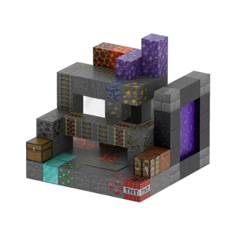 Minecraft Magnetic Building Blocks Set Square Magnet Action Figure Best Kids Toy Gift
