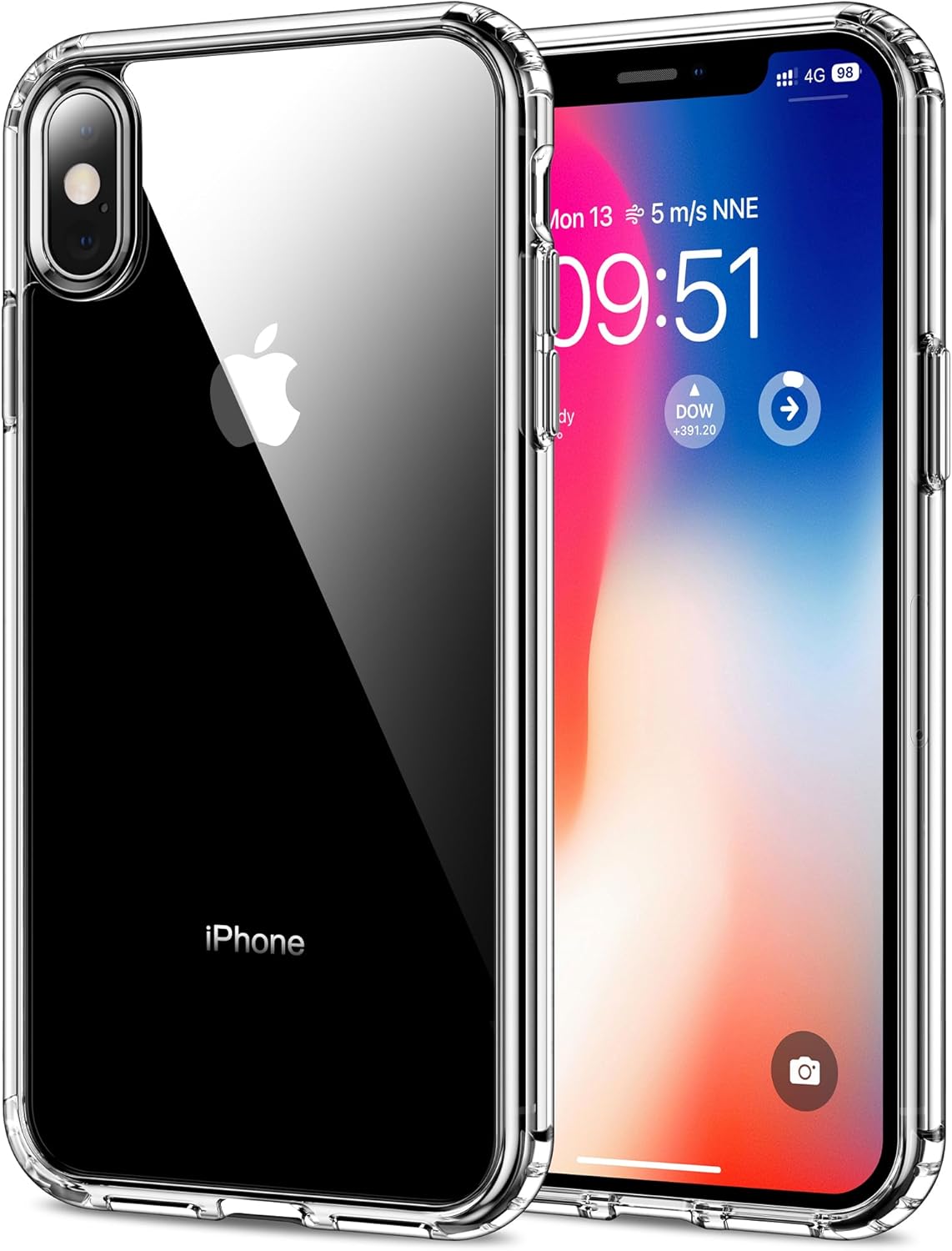 Luxury Shockproof Clear Silicone Phone Case for iPhone x to 11 pro Max – Transparent Protective Back Cover