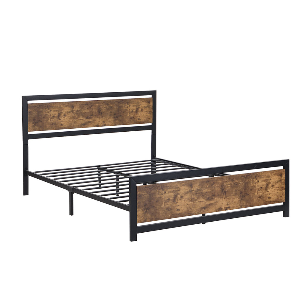 Levede Metal Bed Frame Mattress Base Double-1975420520677642240