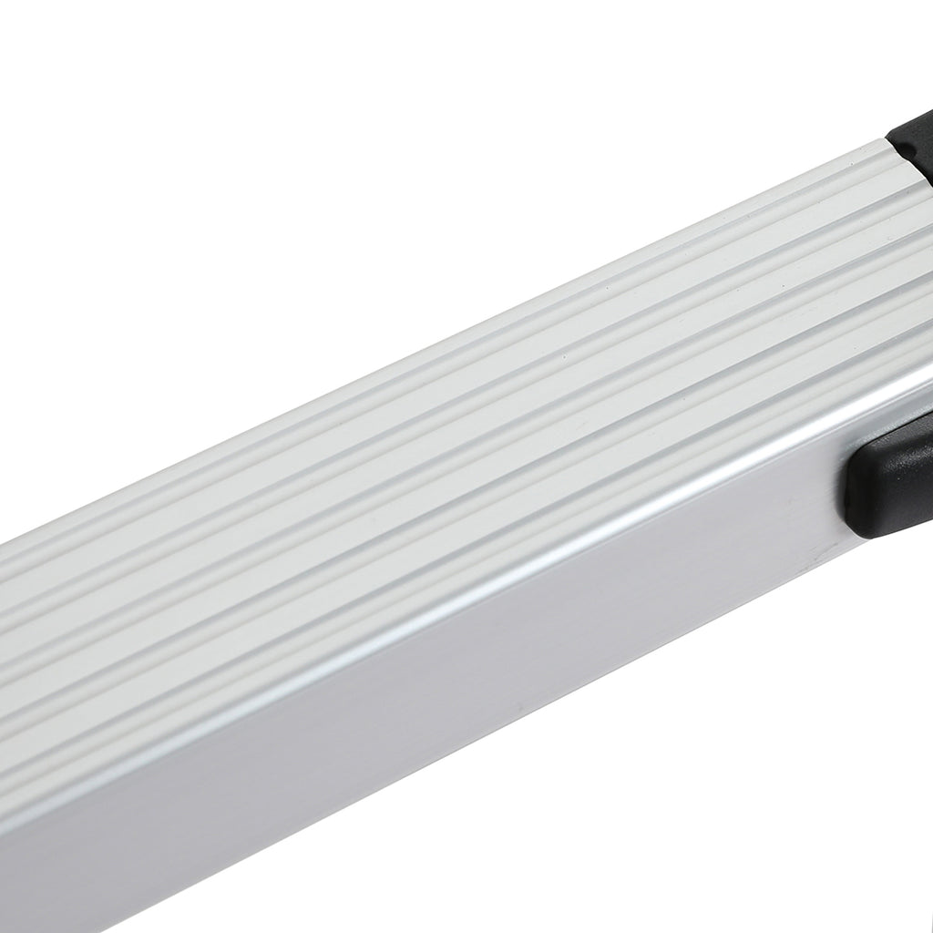 Traderight Multipurpose Ladder Telescopic 3.8M Silver 3.8 Meter-1973193882715951107