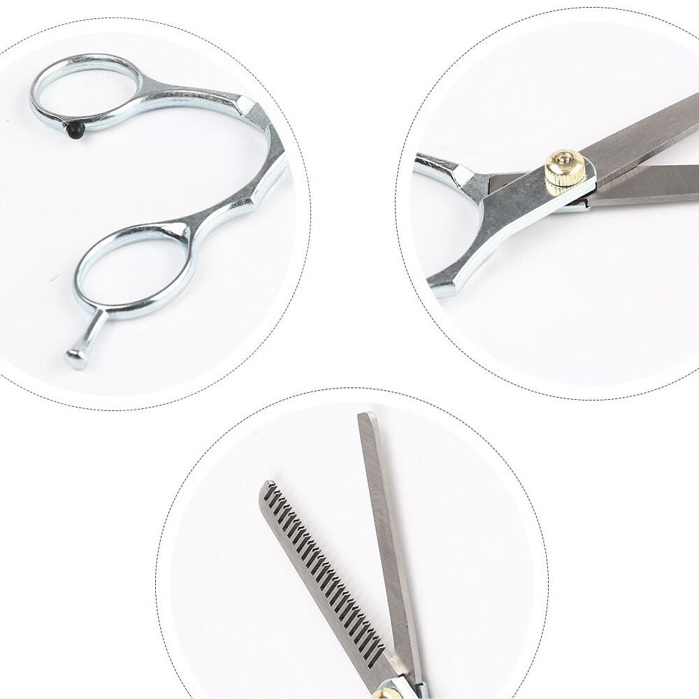 2pcs 6" Hairdressing Scissors Hair Salon Barber Shears Cutting Thinning Tool Set
