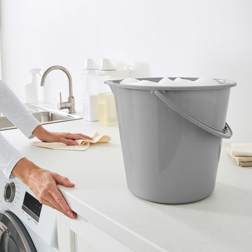 9L Grey Water Bucket Cleaning Bucket Free Shipping Au