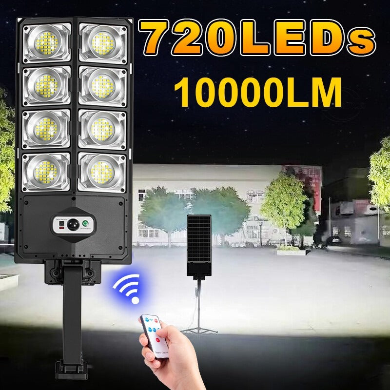 504 LED Solar Wall Lamp Outdoor Motion Sensor Super Bright Light for Yard Garden