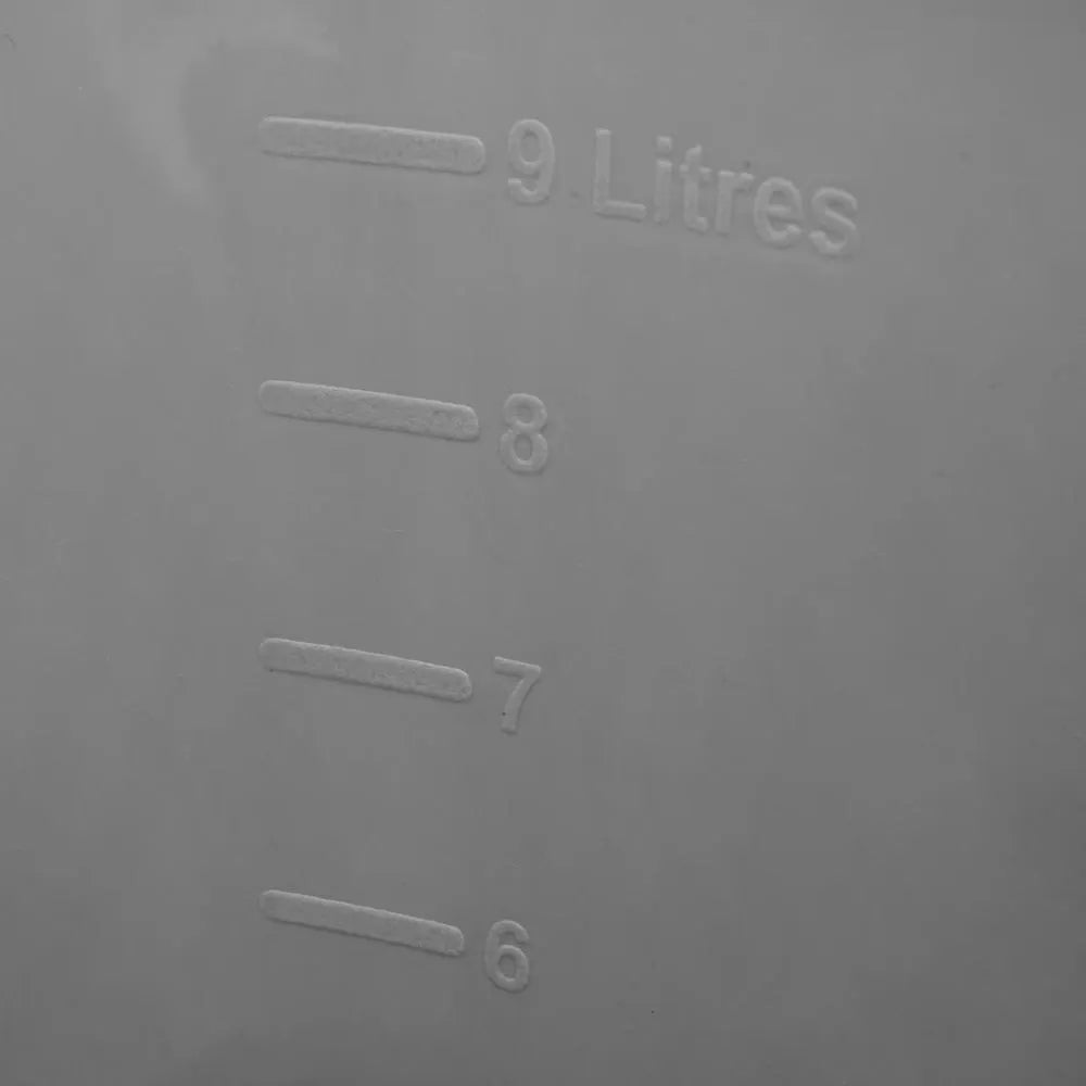 9L Grey Water Bucket Cleaning Bucket Free Shipping Au