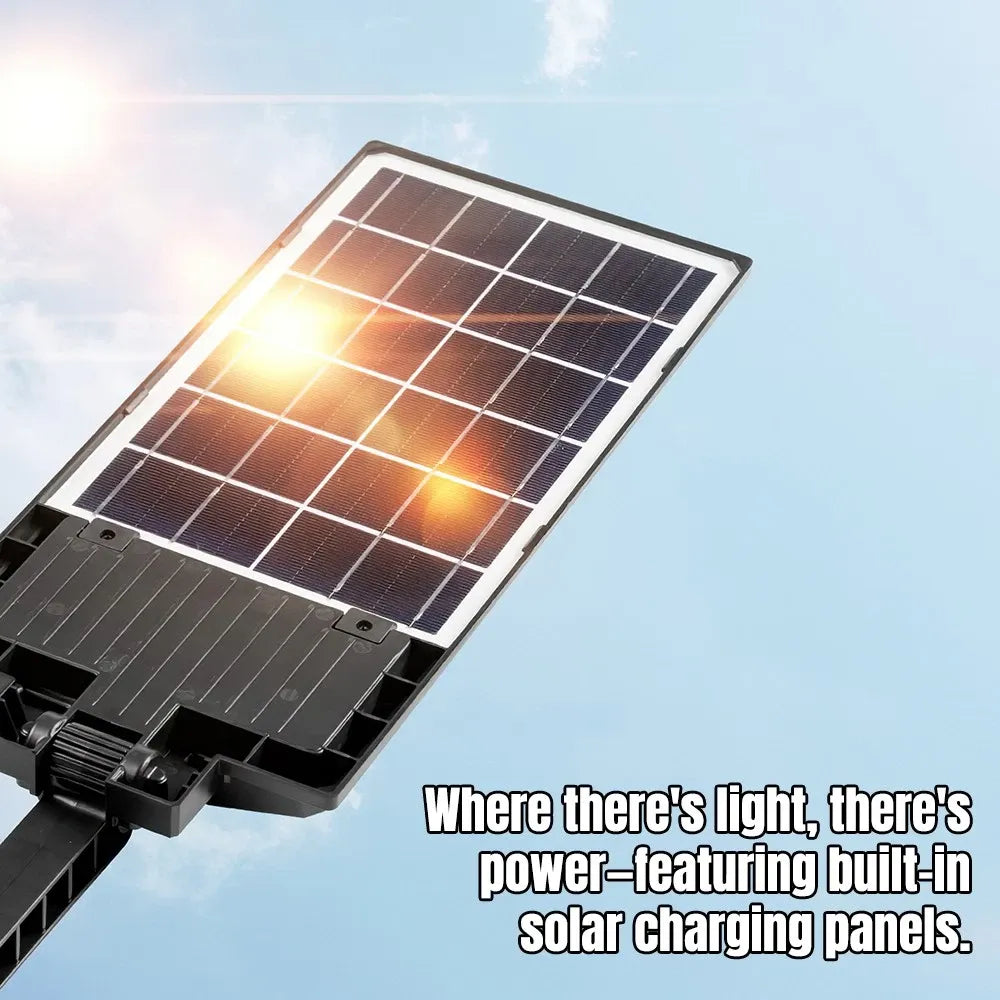 504 LED Solar Wall Lamp Outdoor Motion Sensor Super Bright Light for Yard Garden