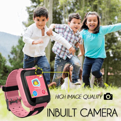 4G Kids Waterproof GPS SOS Tracking Kids Smart Watch Activity Tracker With Video Calling & Touch Screen