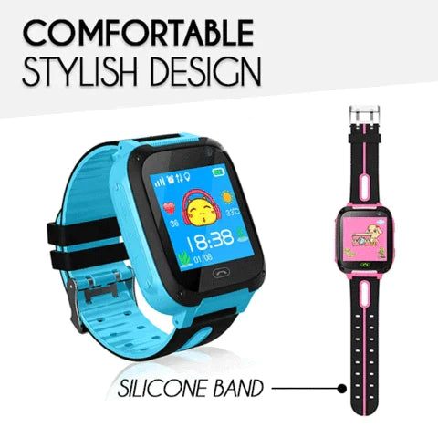 4G Kids Waterproof GPS SOS Tracking Kids Smart Watch Activity Tracker With Video Calling & Touch Screen