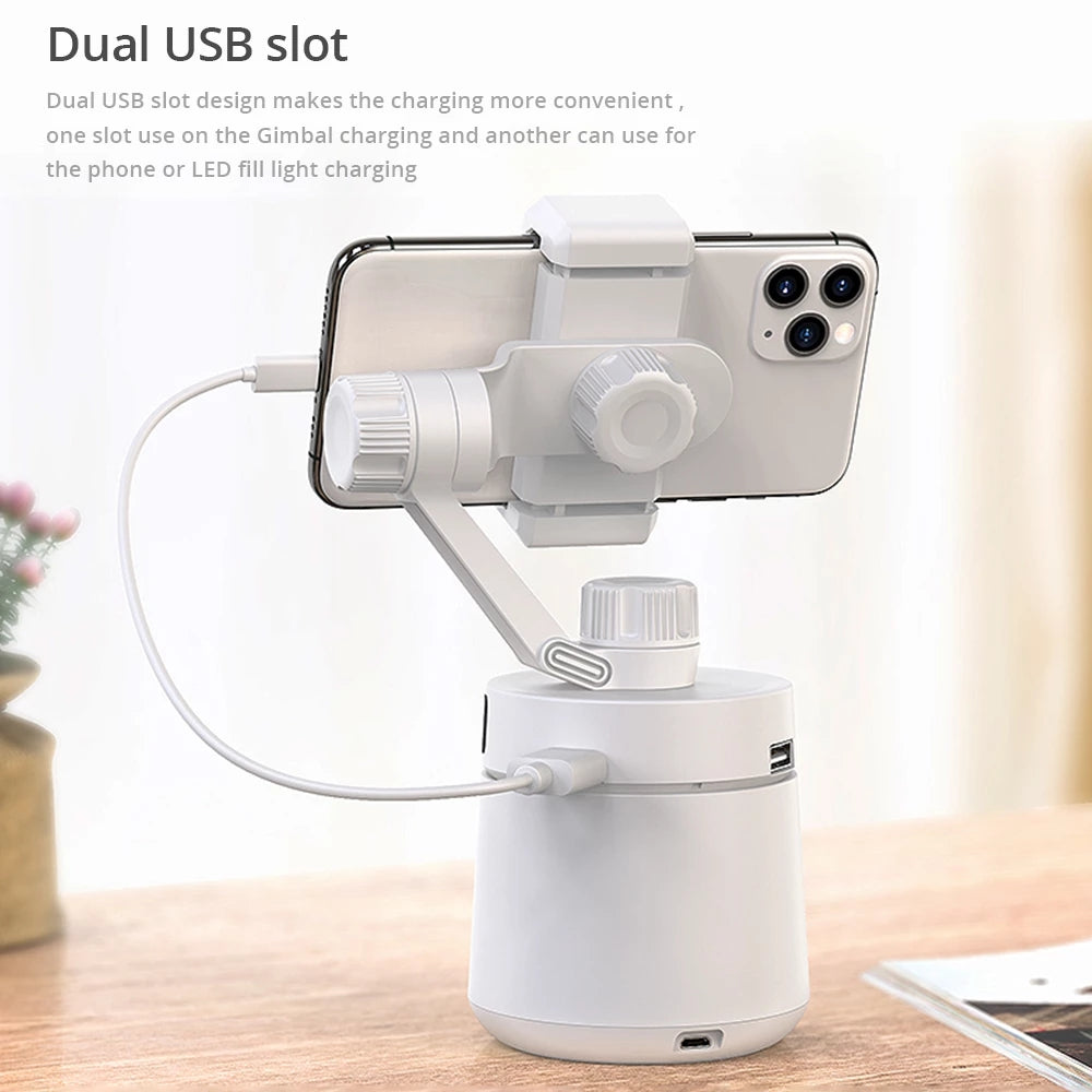 Universal 360 Degree Automatic Tracking Smart Gimbal Smart Selfie Stabilizer/Tilt