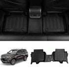 3D TPE Floor Mats Boot Liner Cargo Carpet For Ford Everest 2022-2025 7 Seater