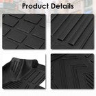 3D TPE Floor Mats Boot Liner Cargo Carpet For Ford Everest 2022-2025 7 Seater