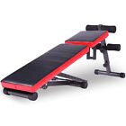  Fitness Flat Incline Decline Press Gym Home Adjustable Sit up Weight FID Bench