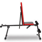  Fitness Flat Incline Decline Press Gym Home Adjustable Sit up Weight FID Bench