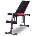  Fitness Flat Incline Decline Press Gym Home Adjustable Sit up Weight FID Bench