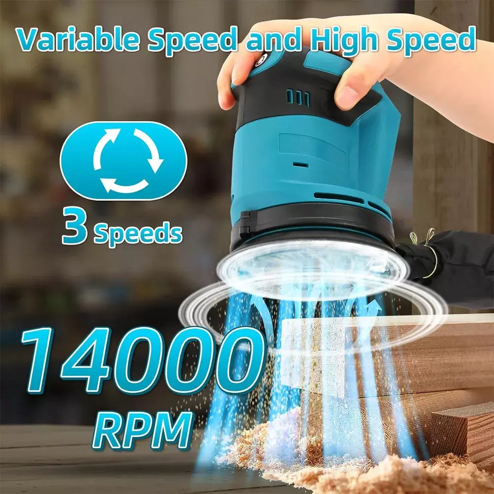 Cordless 125MM Random Orbital Sander Machine for Makita Battery 18V AU Stock