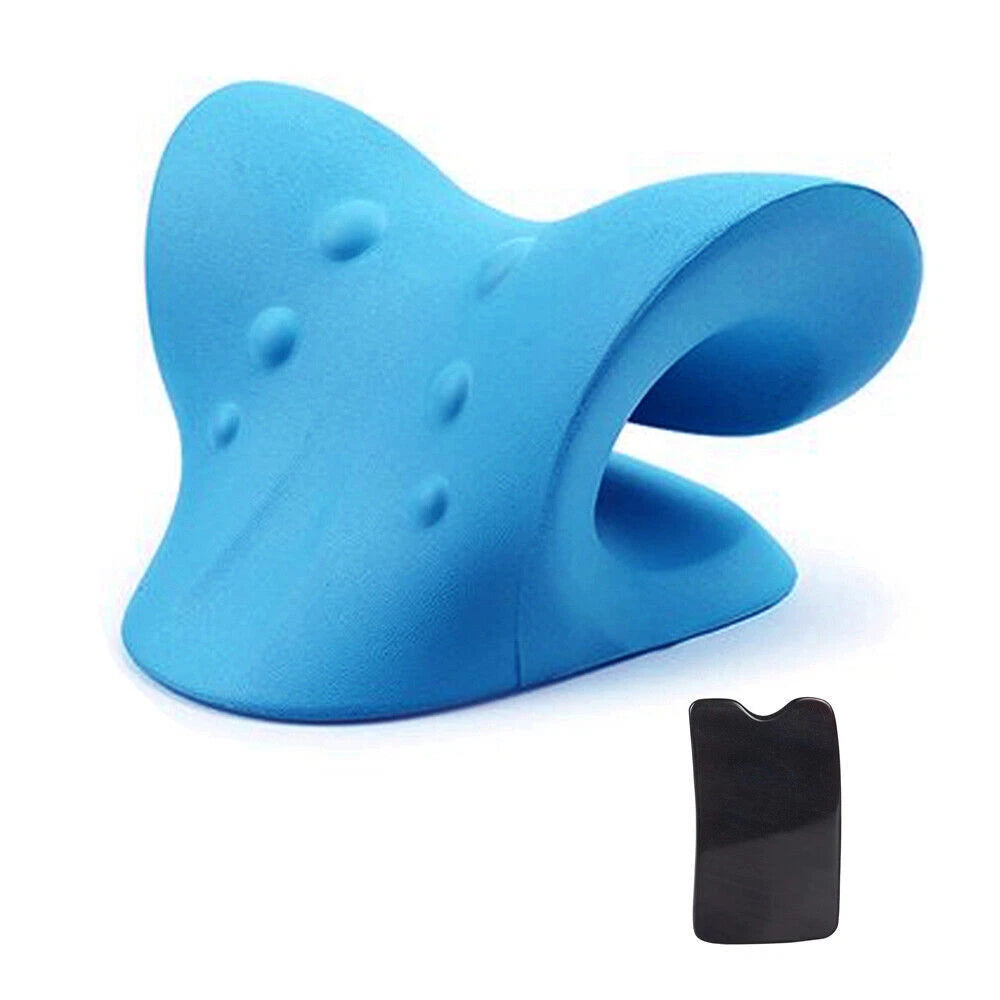 Neck Traction Pillow Original Cloud Shape Neck Stretcher Cervical Pain Relief AU