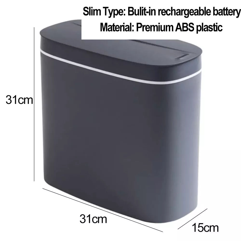 13L-50L Sensor Bin Automatic Smart Trash Bin Stainless Steel Kitchen Rubbish