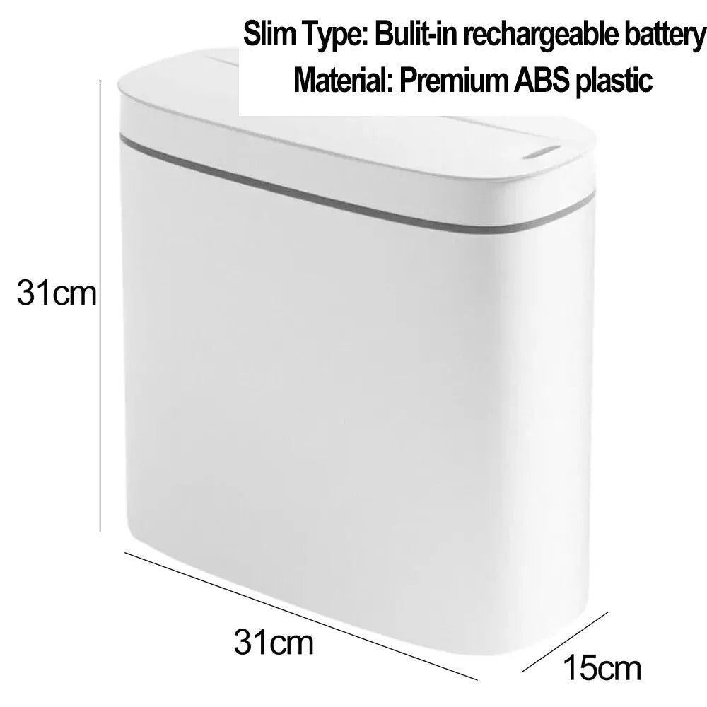 13L-50L Sensor Bin Automatic Smart Trash Bin Stainless Steel Kitchen Rubbish