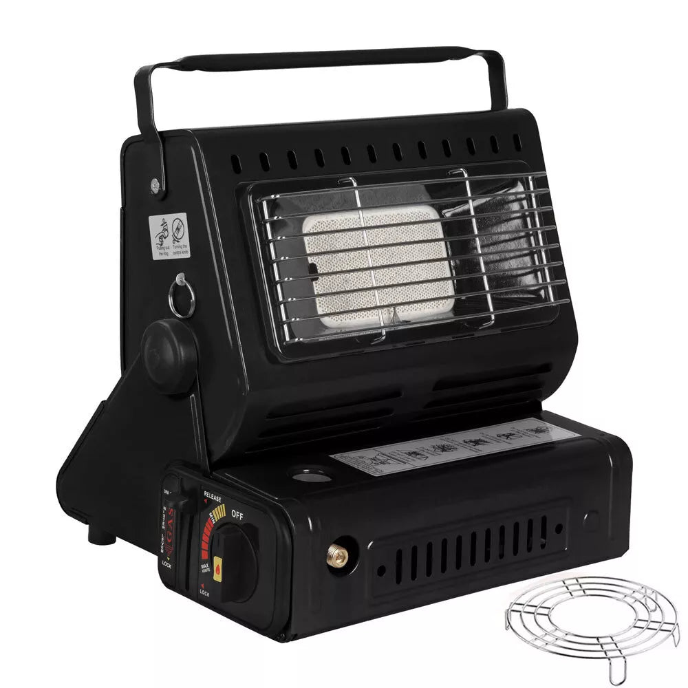 Portable Butane Gas Heater Camping Camp Tent Hiking Outdoor Camper Survival