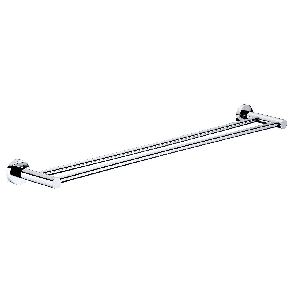 Toilet Roll Holder Towel Rail Racks Robe Hooks Bathroom Accessories Set