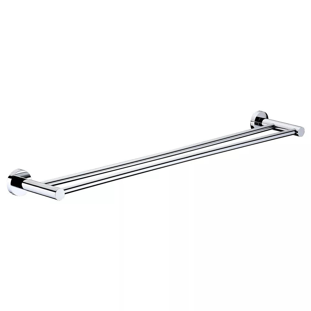 Toilet Roll Holder Towel Rail Racks Robe Hooks Bathroom Accessories Set