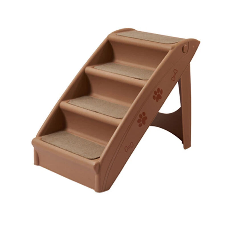 Portable Pet Ramp Indoor Dog Steps Stairs Cat Foldable Ladder for Bed Sofa
