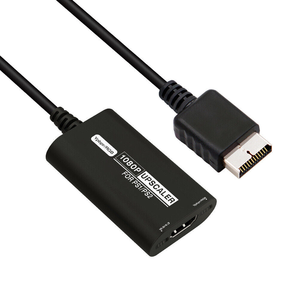 PS1 PS2 to HDMI Adapter Converter RGB Ypbpr to HDMI for Playstation 1 PSX PS2
