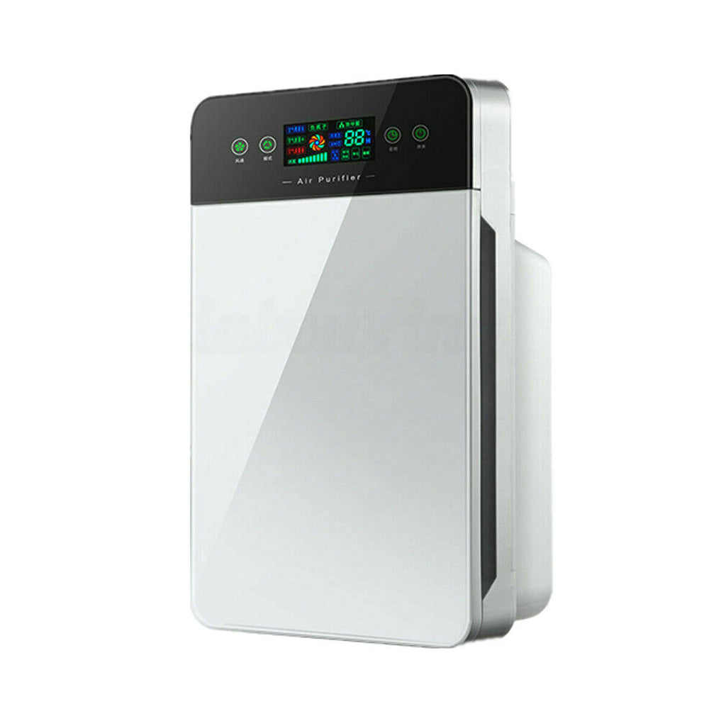 Air Purifier HEPA Filter Home PM2.5 Odor Dust Cleaner With HD Display English Version W/ Remote