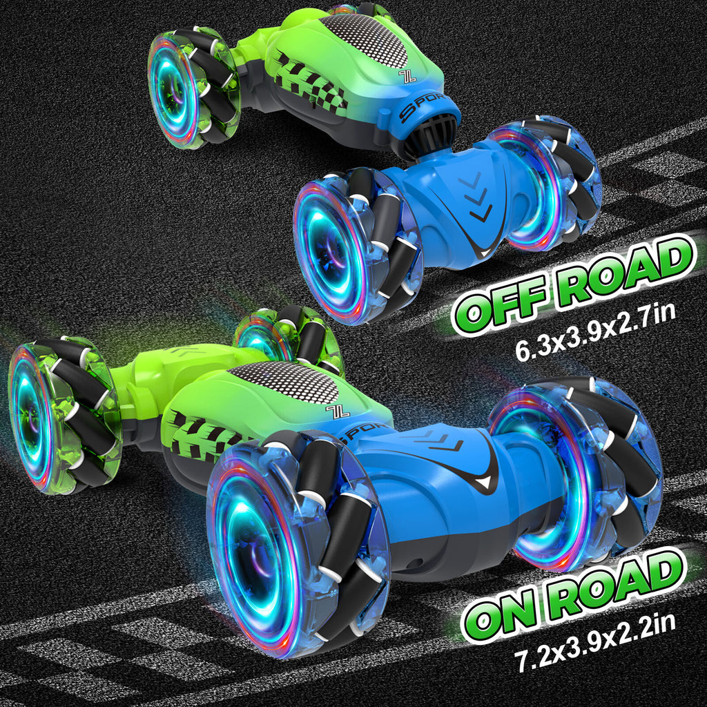 RC Stunt Car 4WD Hand Gesture 360° Sensing Off-Road Remote Control Twist Car Toy