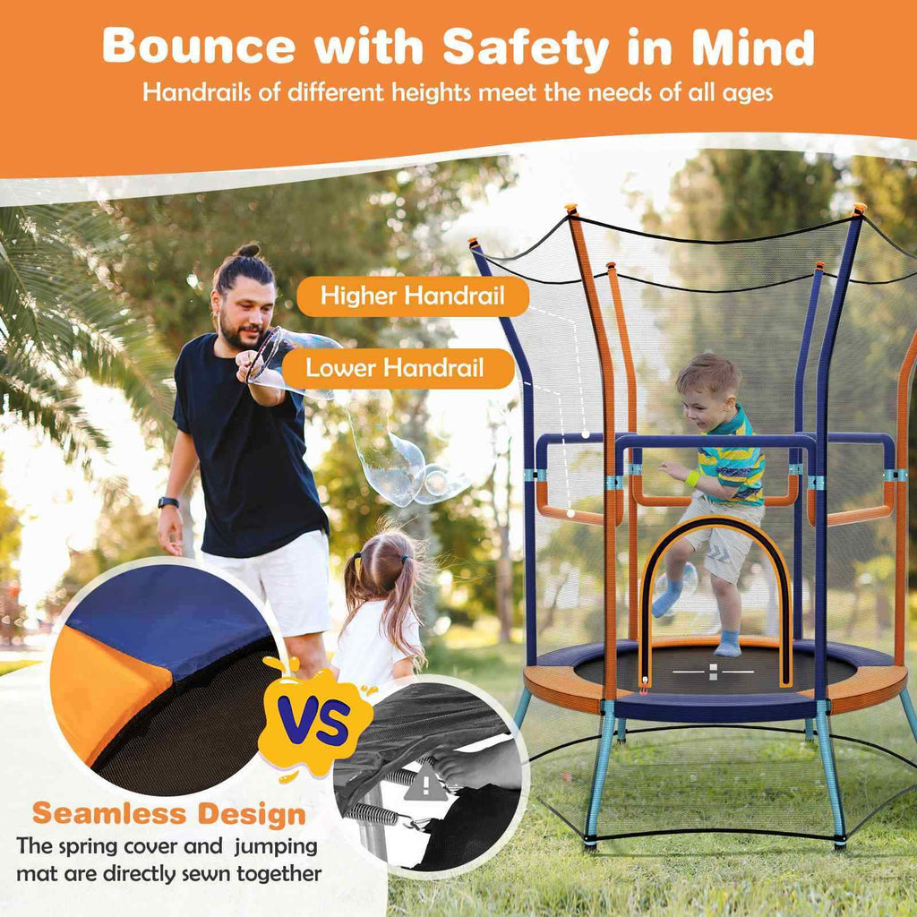 Kids Mini Trampoline Indoor Outdoor Recreational Trampoline Gift for Boys Girls