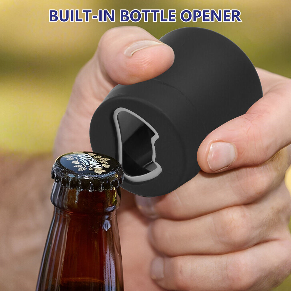 Beer Bottle Can Stubby Cooler W❆ Beer Opener Slim Can Cooler Beer Bottle