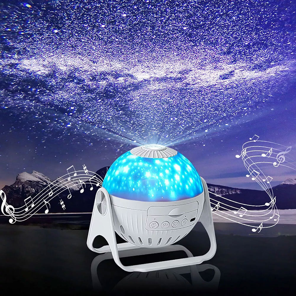 7 in 1 Galaxy Projector Night Light Planetarium LED Star Starry Sky Lamp