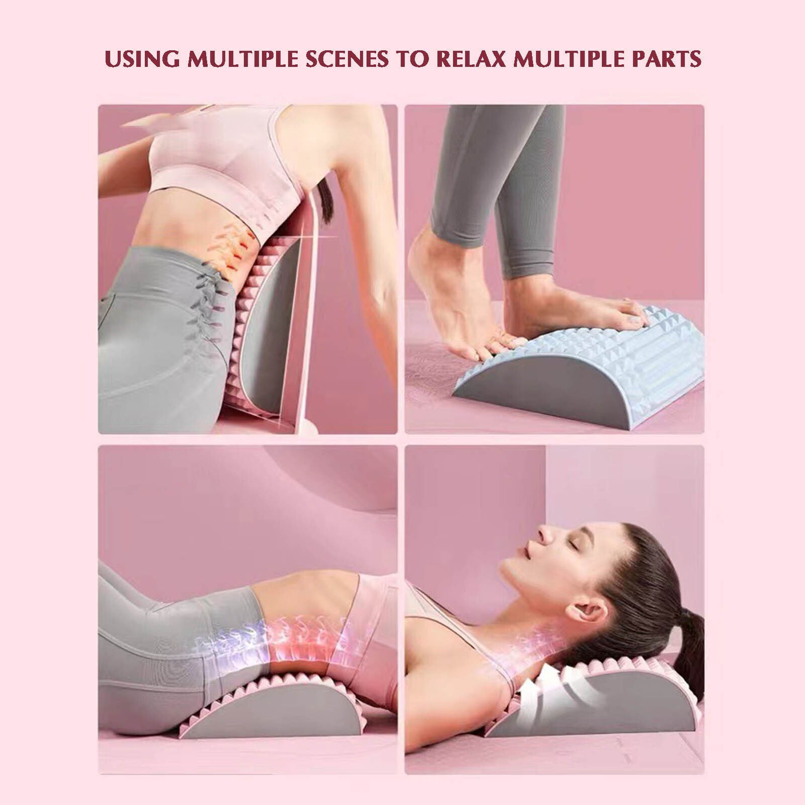 The textured surface enhances comfort while stimulating circulation, making it a great addition to daily wellness routines at home or in the office