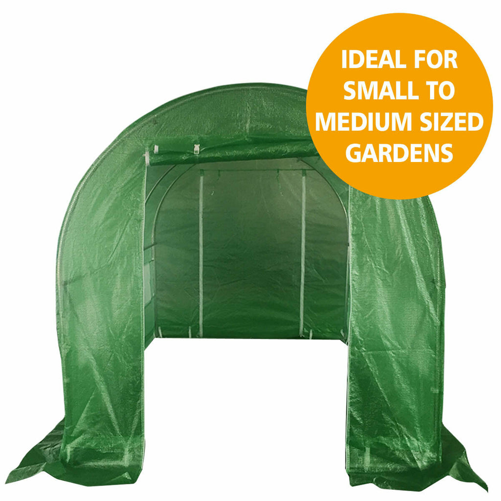 Walk In Greenhouse Tunnel Plant Garden Storage 2x3x2M