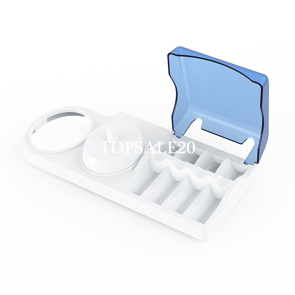 2 in 1 Electric Tooth Brush Holder Base Stand Toothbrush Head Holder