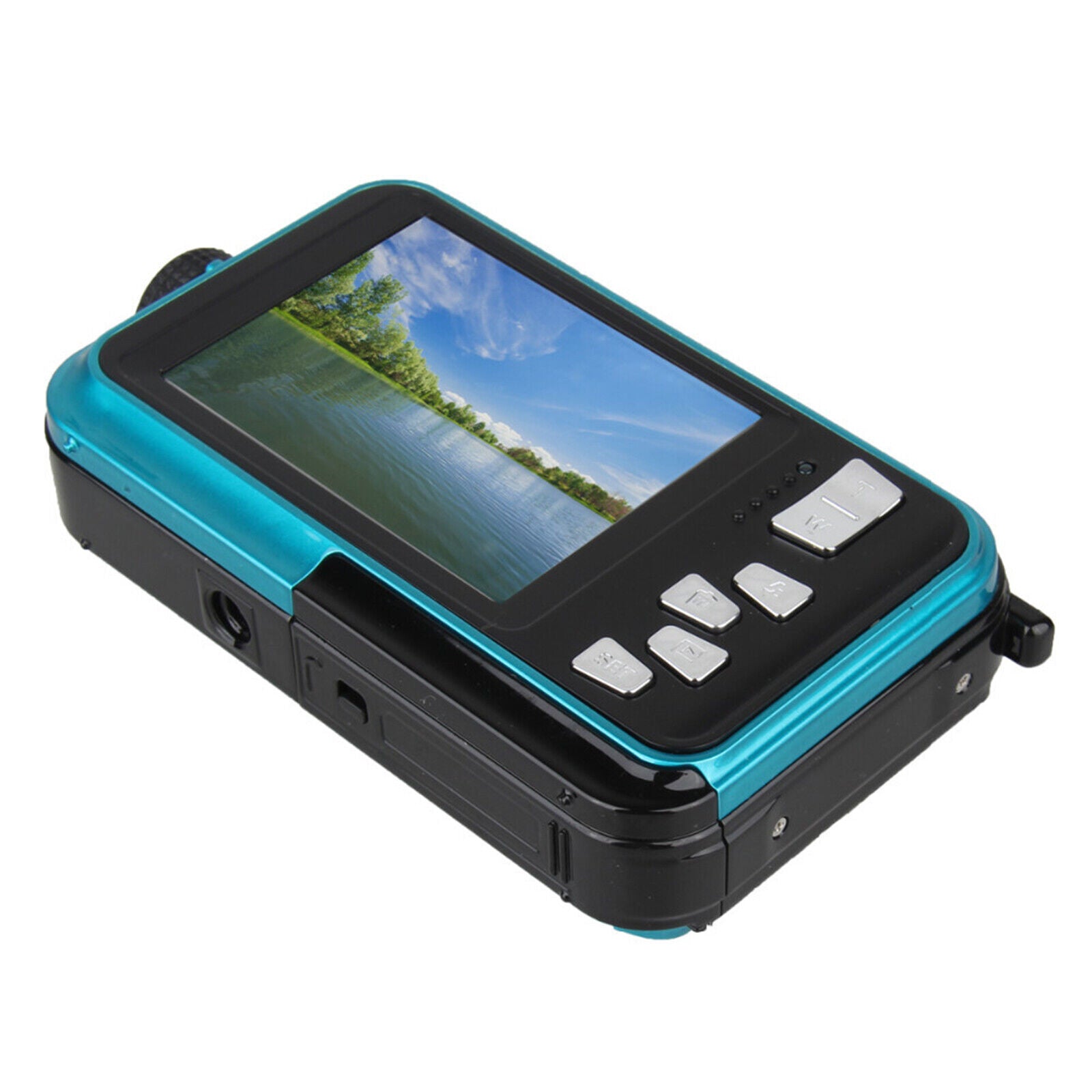Dual Screens Full HD 2.7K 48MP Digital Camera LCD Displays Underwater Camera