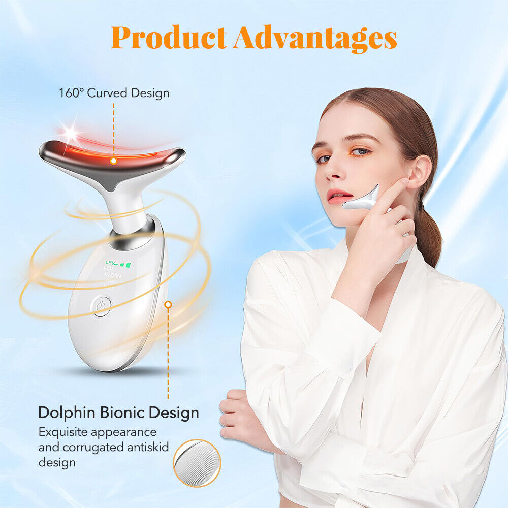 Neck Face Lifting and Tightening Massager Firming Wrinkle Removal Beauty Device