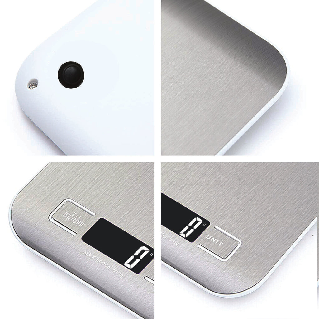 New 5Kg1G Electronic Digital Stainless Steel Kitchen Postal Scale Scales