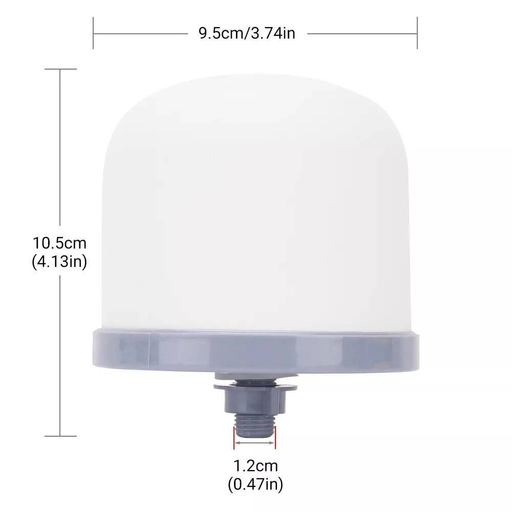 14L Benchtop 8 Stage Water Purifier Filter Ceramic Mineral Stone Carbon Filters