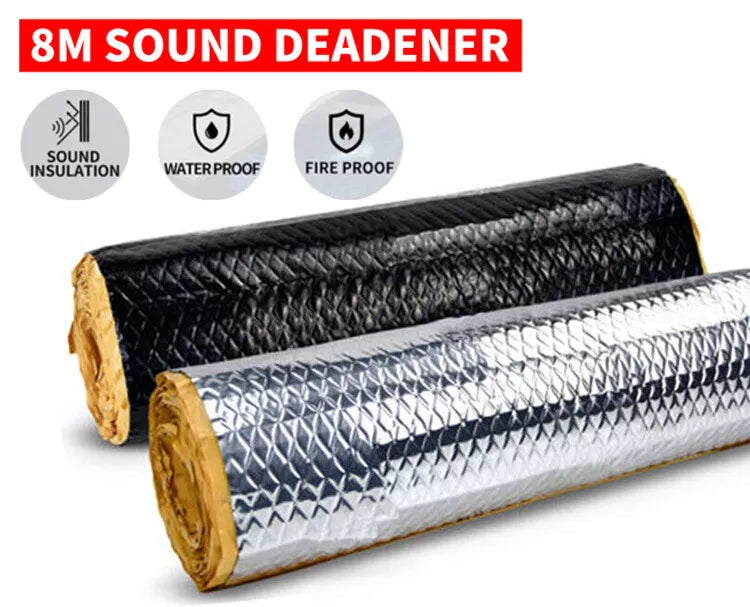 Butyl Sound Deadener Roll 8M*0.5M 20% BETTER Sound Proofing 4㎡