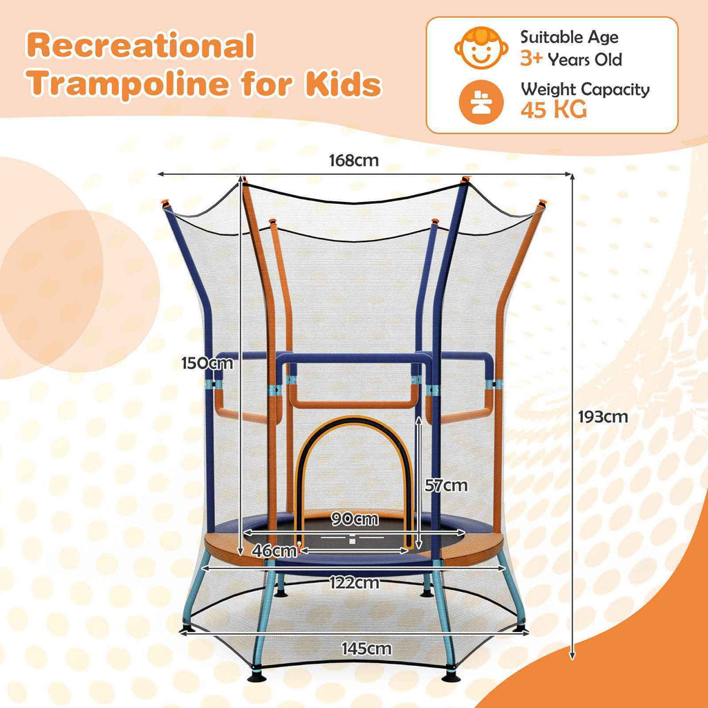 Kids Mini Trampoline Indoor Outdoor Recreational Trampoline Gift for Boys Girls