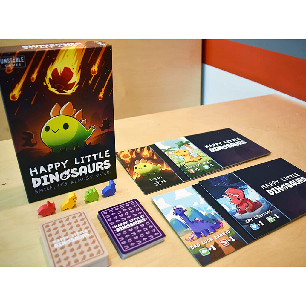 Happy Little Dinosaurs Base Card Game Board Game Friendly Family Party Game