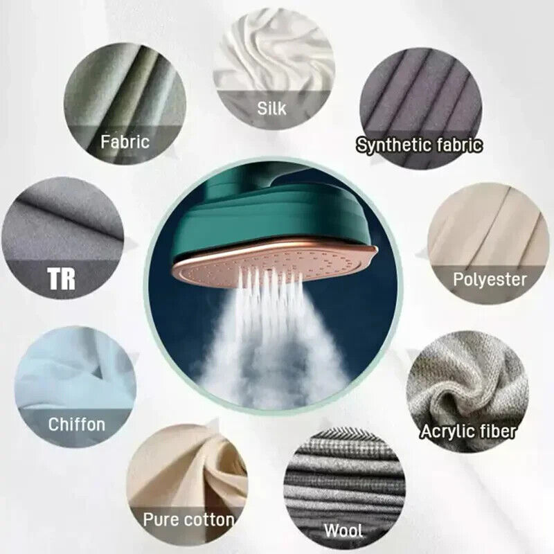 Steam Iron Garment Steamer Handheld Portable Mini Home Travel Clothes Ironing