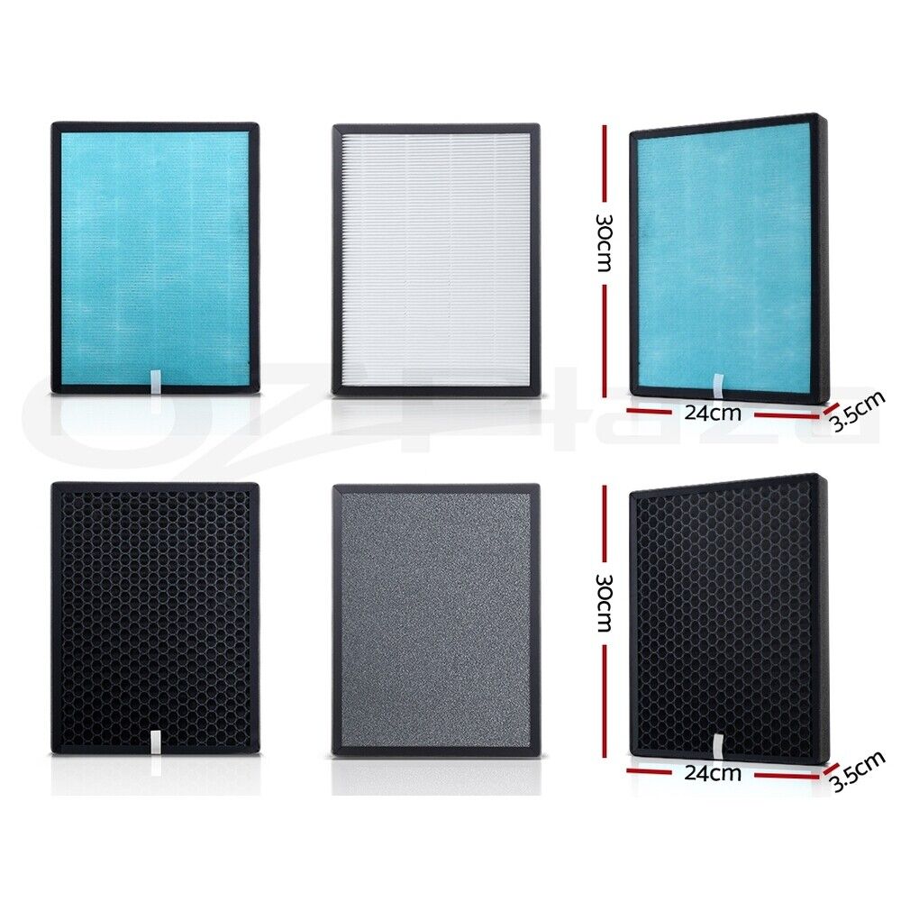 Replacement Filter Air Purifier H11 HEPA Filters Carbon 4 Layers