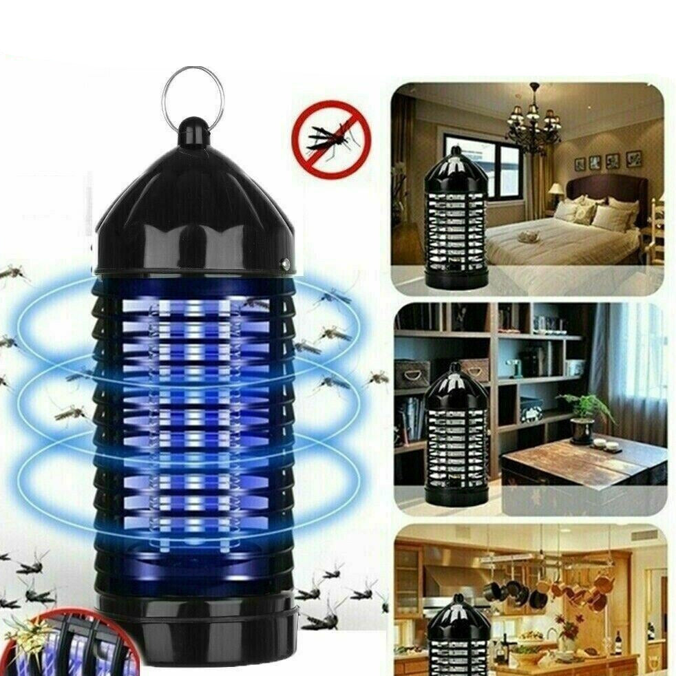 Electric Indoor/Outdoor Insect Killer Zapper Non-Radiation Fly Catcher Mosquito Trap Bug Repellent UV Lamp Night Light Small And Safe Energy Efficient For Home Bedroom Garden Kitchen, Eliminate Moths
