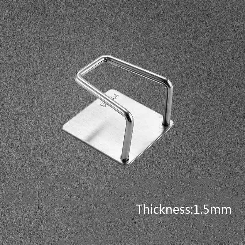 2PCS Adhesive Sponge Holder Sink Caddy for Kitchen Accessories Stainless Steel