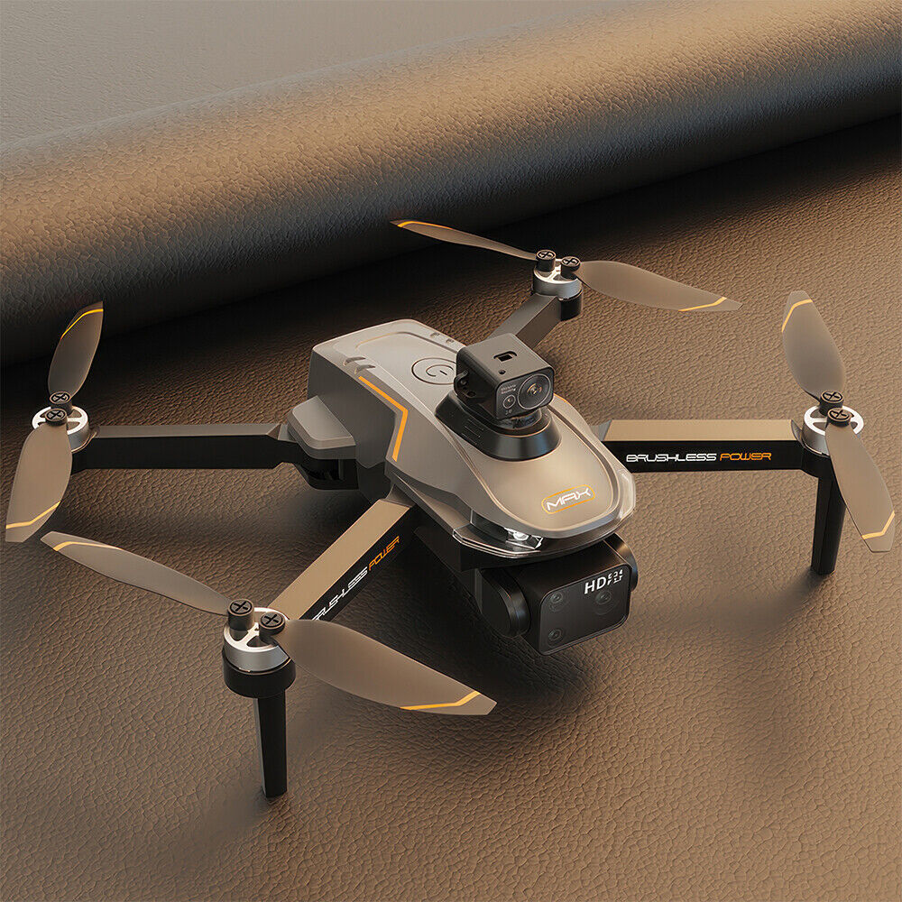 8K Wifi Brushless Drone with HD Triple Camera Foldable GPS 5G RC Quadcopter Toys